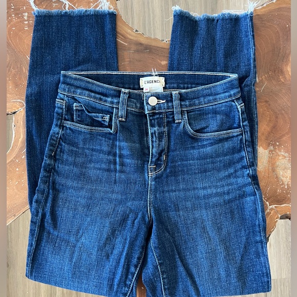 L'AGENCE Denim - L’AGENCE straight leg denim